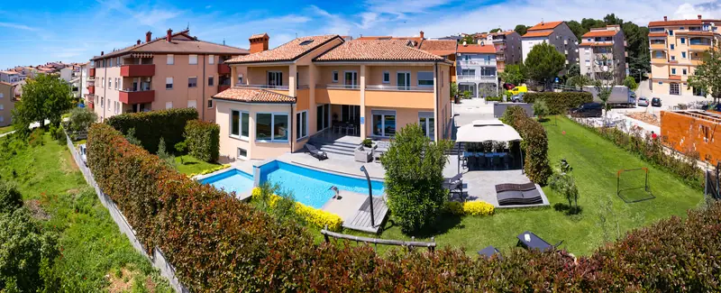 Villa Relax Pola – villa vista dalla collina
